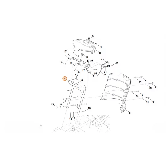 STIHL  Wspornik 6170 703 6220